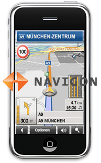 Navigon Navi-Software fürs iPhone