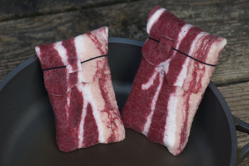 Die iPhone Bacon Tasche