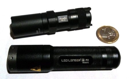 LED Lenser M1 vs Fenix PD20