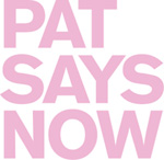 Pat Says Now Logo