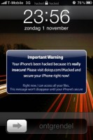Hackerangriff auf iPhone