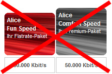 Alice VDSL-Angebot