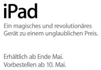 iPad vorbestellen