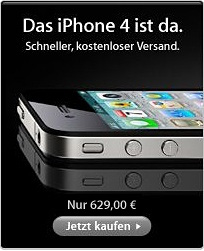 iPhone 4 im deutschen Apple Store