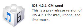 iOS 4.2.1