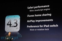 Apple iOS 4.3 Neuerungen