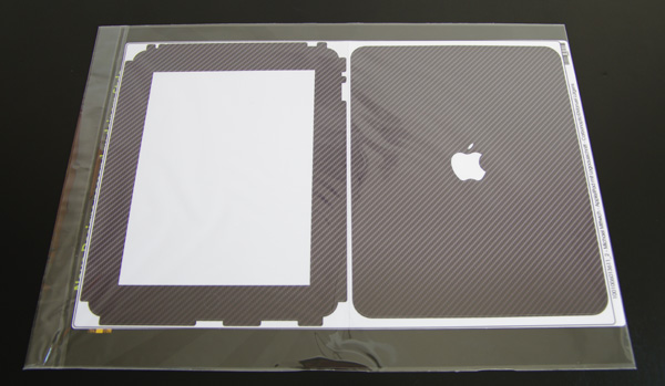 iPad Designskin in Carbonoptik