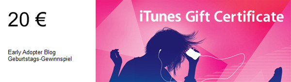 iTunes Gutschein