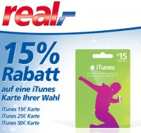 real iTunes-Karten Angebot