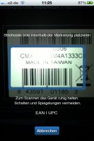 Geizhals Preisvergleich App: Barcodescanner