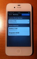 iPhone 4S iCloud Wiederherstellung