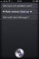 iPhone 4S Siri Beziehungen