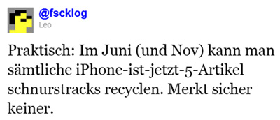 fscklog zum iPhone Geburtstag