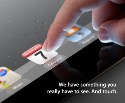 Apple iPad 3 Keynote Einladung