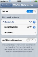 iTeufel Air WLAN-Netz