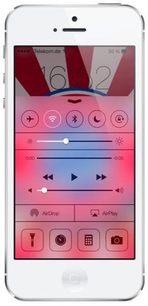 iOS 7 Control Center