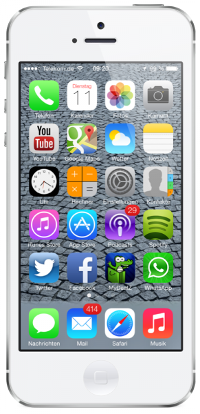 iOS 7 Homescreen / App Icons