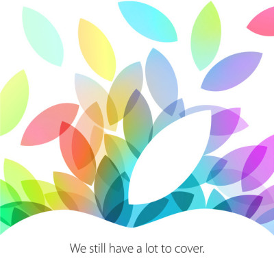 iPad "a lot to cover" Keynote Einladung