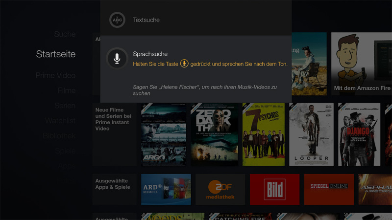 Amazon Fire TV Screenshot